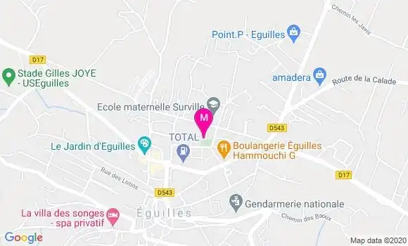 Localisation Dr Catherine Fauconnet