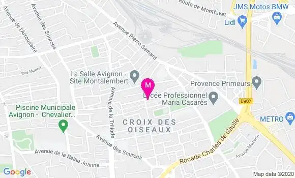 Localisation Dr Eliane Fabbro