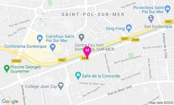 Localisation Dr Philippe Rybacki