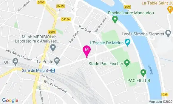 Localisation Dr Laurence Fousset Cretaz
