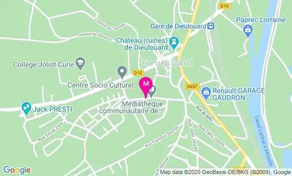 Localisation Dr Eric Lanoix
