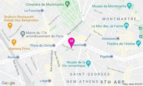 Localisation Dr Florence Pouget Abadie