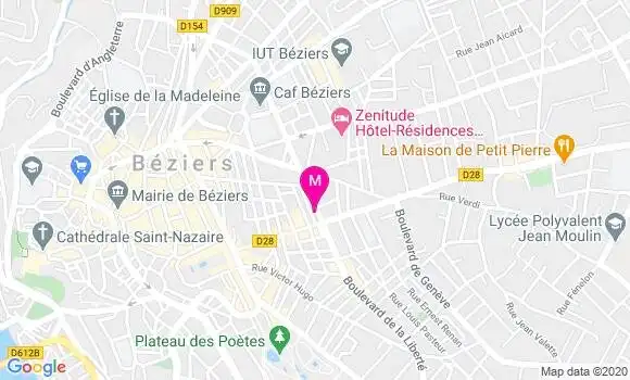 Localisation Dr Roland Granier