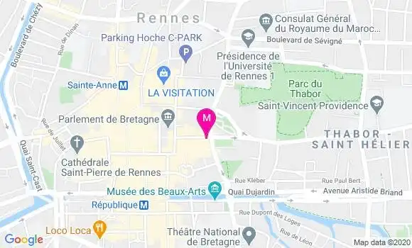 Localisation Dr Nicolas Desjardins