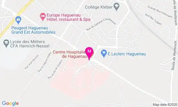 Localisation Dr Anne Laure Bernardin