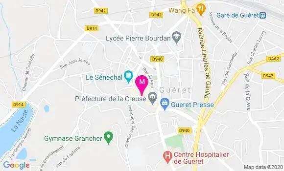 Localisation Dr Pascale Geutier