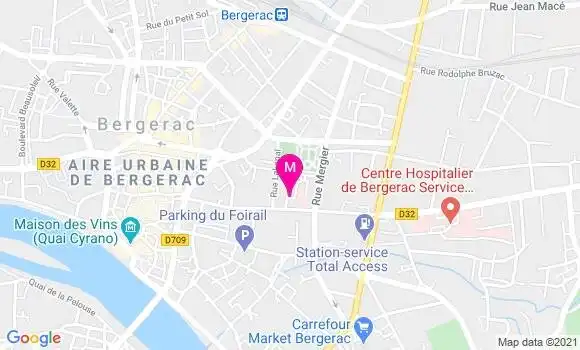 Localisation Dr Fabrice Fournier
