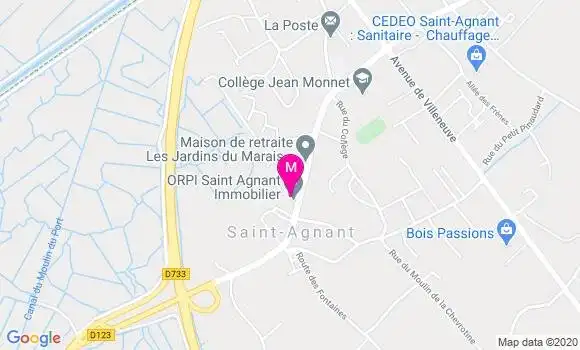 Localisation Dr Bruno Delaunay