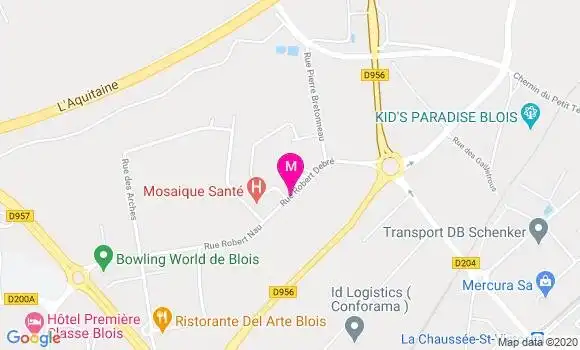 Localisation Dr Arnaud Desgrippes