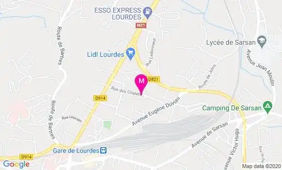 Localisation Dr Christelle Baraton