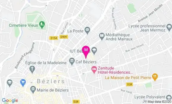 Localisation Dr Cécile Hafteck