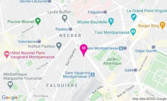 Localisation Dr Pascale Berterottière