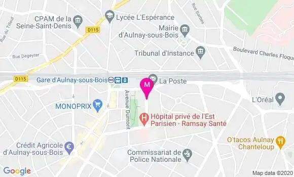 Localisation Dr Marie Christine Delaere Schier
