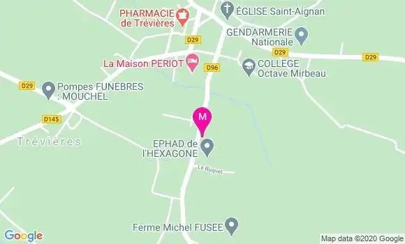 Localisation Dr Corinne Duhamel