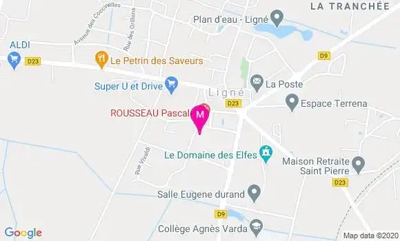 Localisation Dr Sophie Gaudron