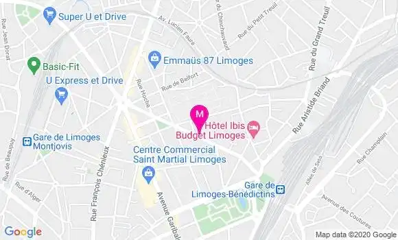 Localisation Dr Christine Olivet