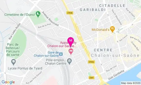 Localisation Dr Gauthier Trackoen