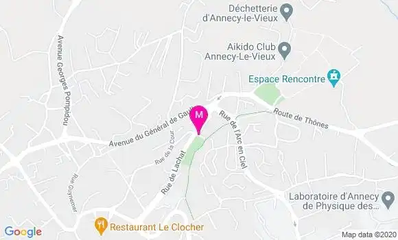 Localisation Dr Murielle Avrillon