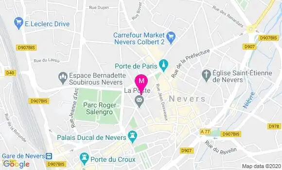 Localisation Dr Isabelle Gillot Segyo