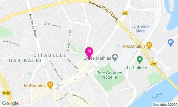 Localisation Dr Joseph Pasquale