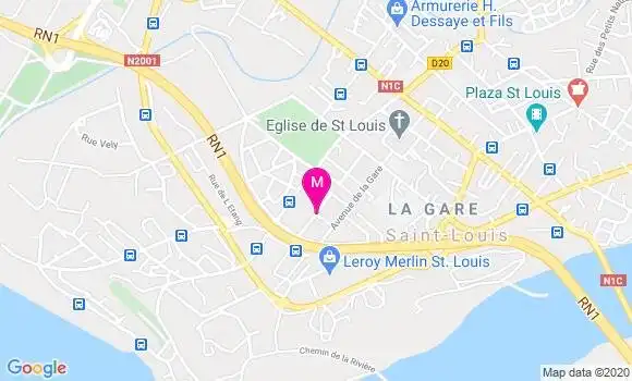 Localisation Dr Vincent Lesage