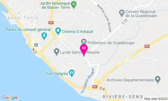 Localisation Dr Marie Odile Nathou