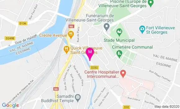 Localisation Dr François Segura