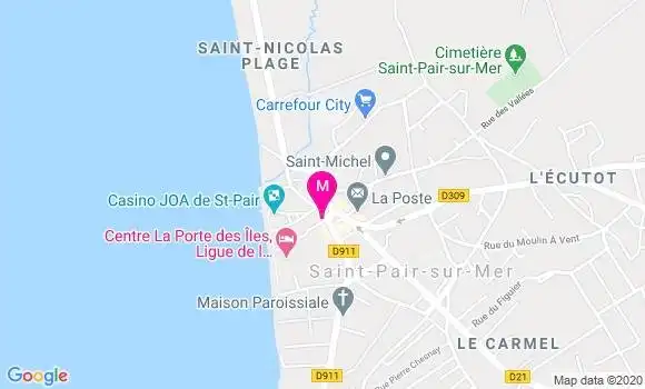 Localisation Dr Isabelle Chaigneau
