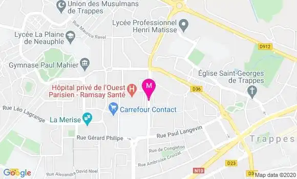 Localisation Dr Thierry Lanz