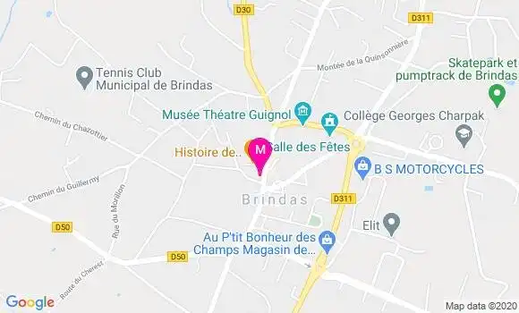 Localisation Dr Marc Talichet