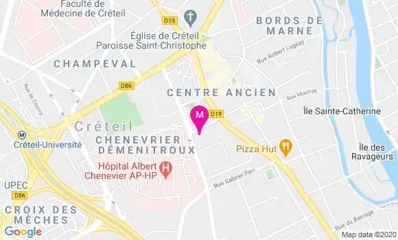 Localisation Dr Jean Pierre Benais