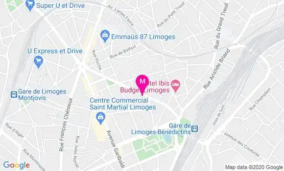 Localisation Dr Sandrine Gabrot