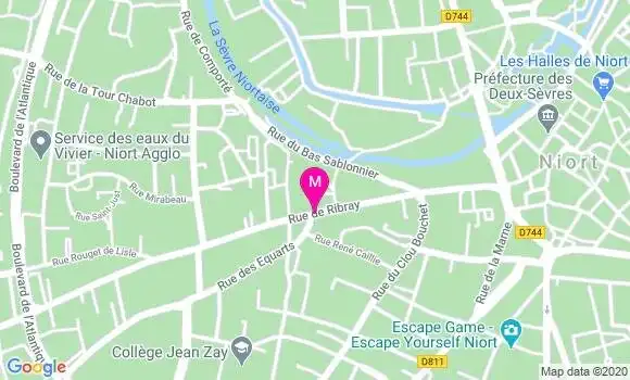 Localisation Dr Paule Boucher Gicquel