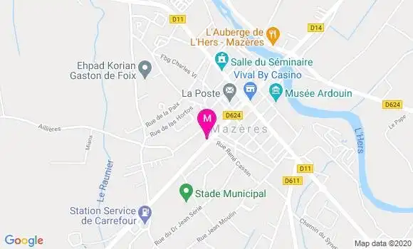 Localisation Dr Christine Lagadec