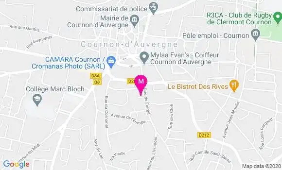 Localisation Dr Michel Ambert