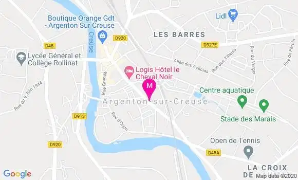 Localisation Dr Henri Valette