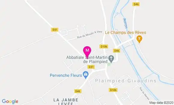 Localisation Dr Bertrand Fouche