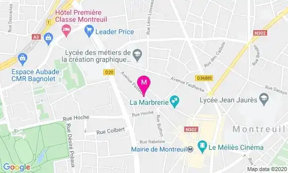 Localisation Dr Georges Lahmi