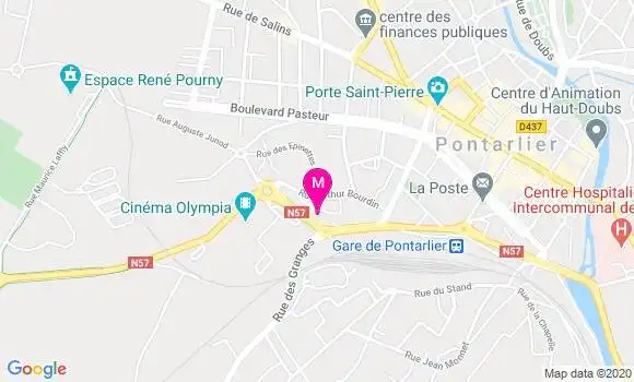 Localisation Dr Carole Chevallier
