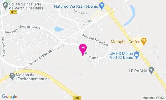 Localisation Dr Cendrine Paquot