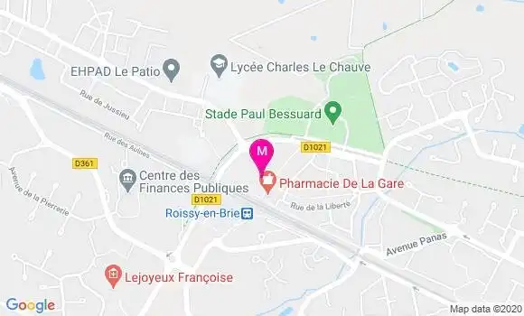 Localisation Dr Bruno Irollo