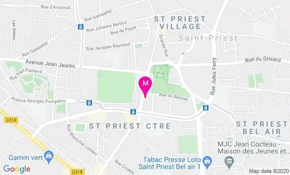 Localisation Dr Edith Lacroix