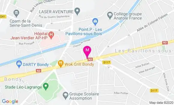 Localisation Dr Christian Batard