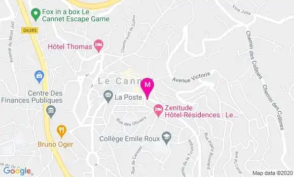 Localisation Dr Eric Patin