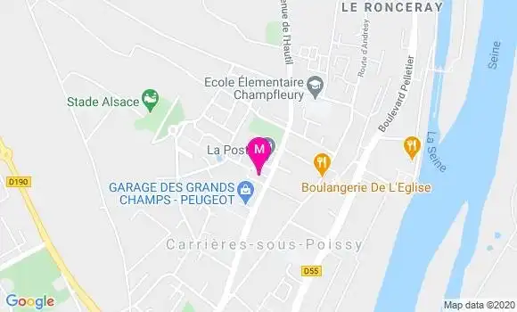 Localisation Dr Arnaud Crouillère