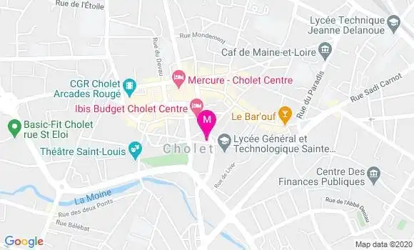 Localisation Dr Isabelle Bernard