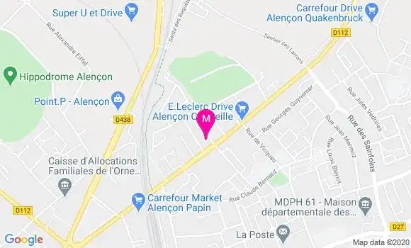 Localisation Dr Pascal Rocfort