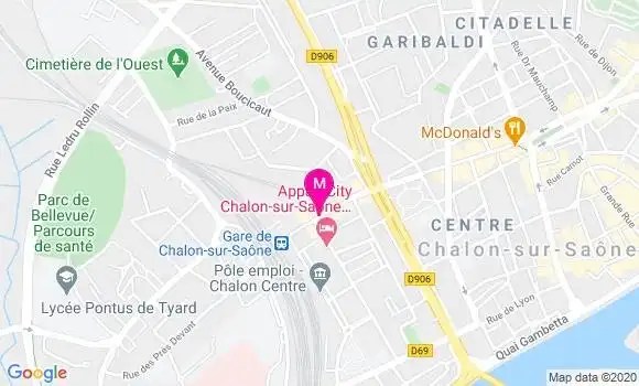 Localisation Dr Jean Luc Mege