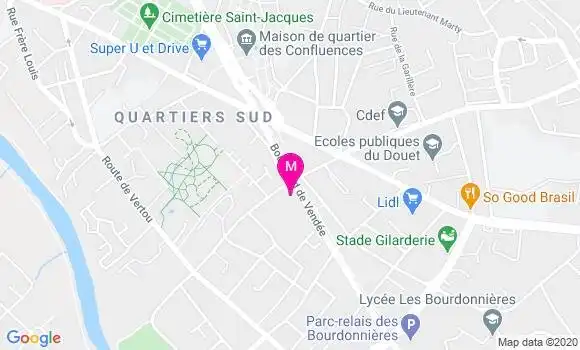 Localisation Dr Xavier Leduc