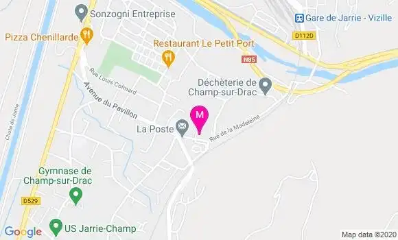 Localisation Dr Frédérique Henry